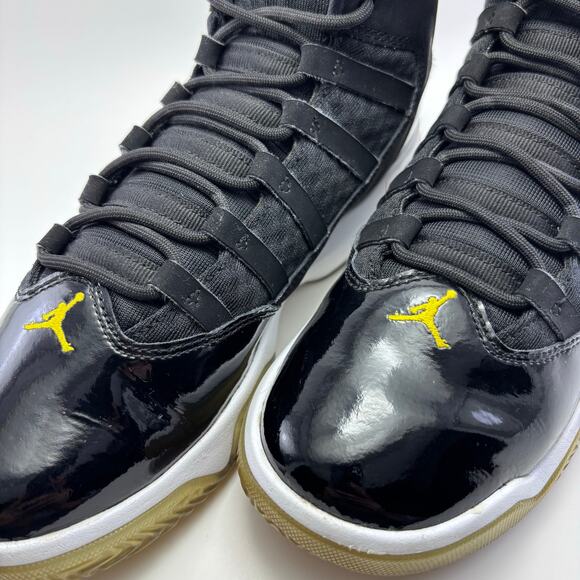 JORDAN Max Aura GS “Black Gold” Athletic Shoes Youth Size 7Y - Picture 11 of 12